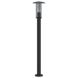 Outdoor Floor Lamps 3pcs Black 100 cm Stainless Steel 4006356