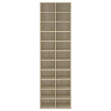 ZNTS Shoe Cabinet Sonoma Oak 54x34x183 cm Engineered Wood 800372