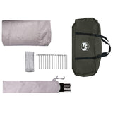 Trekking Tent with Rainfly Water-Resistant 3-Person Army Green 42042221