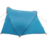 Tunnel Tent 4-Person with Roof Blue and Grey 318 x 275 x 140 cm 42004054