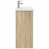 Bathroom Furniture Set Sonoma Oak 81 x 40 x 84.5 cm 3404360