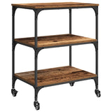 Kitchen Trolley Old Wood 60 x 41 x 76 cm Engineered Wood 883008