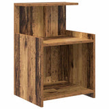 Bedside Cabinet 2 pcs Old Wood 40 x 35 x 60 cm Engineered Wood 875135