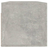 Wall Cabinet Concrete Grey 100x36.5x35 cm Engineered Wood 812955
