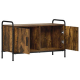 TV Cabinet 79.5 x 33 x 50 cm Smoked Oak Engineered Wood 8013730