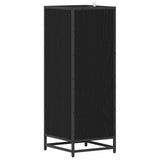 Bathroom Furniture Set with Shelf Black Oak 35 x 37.5 x 100 cm 883593