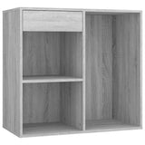 Dressing Table Set with LED Grey Sonoma Engineered Wood 3114105
