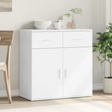Sideboard White 79x38x80 cm Engineered Wood 840520