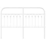 Metal Replace Headboard White 135 cm 376681
