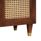 Side Cabinet Brown 60 x 33.5 x 75 cm Solid Mango Wood 4018905