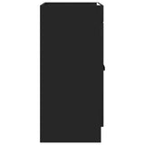 Bathroom under Sink Cabinet Black 56 x 37.5 x 81 cm 890035