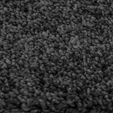 Anti-slip Shaggy Rug Dark Grey 120 x 120 cm PP 4019769