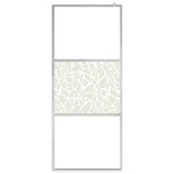 Shower screens Silver 80 x 195 cm Glass and Aluminium 146650