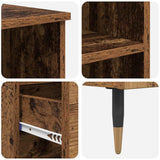 Highboard with Drawer Old Wood 40 x 36 x 110 cm Engineered Wood 882732