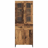 Highboard Old Wood 69.5 x 34 x 180 cm Engineered Wood 3415735