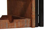 Wine Rack Brown 100 x 45 x 33 cm Solid Reclaimed Wood 4104762