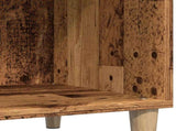 Record Cabinet Old Wood 84.5x38x89 cm Engineered Wood 857171