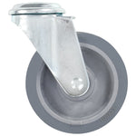 8 pcs Bolt Hole Swivel Casters 100 mm 277861