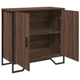Sideboard Brown Oak 78x35.5x74.5 cm Engineered Wood 848543