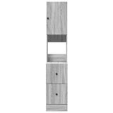 Kitchen Cabinet Grey Sonoma 35x50x180 cm Engineered Wood 840763