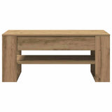 Coffee Table Artisan Oak 102 x 55 x 45 cm Engineered Wood 862728
