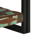 Coffee Table Multicolour 50x50x38 cm Solid Wood Reclaimed 4102723