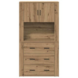 Highboard Artisan Oak 80 x 33 x 150 cm Engineered Wood 3334344
