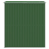 Garden Shed Green 192x191x223 cm Galvanised Steel 3147427