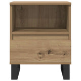 Bedside Cabinets 2 pcs Artisan Oak 40x35x50 cm Engineered Wood 857379