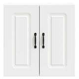 Kitchen Wall Cabinet "Kalmar" White Engineered Wood 853577