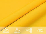 Sun Shade Sail Yellow 6 x 2.5 m 100% Polyester Oxford 42031021