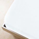 Jersey Fitted Sheets 2 pcs White 180x200 cm Cotton 136249