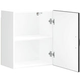 Kitchen Wall Cabinets 2 pcs Kalmar Black Engineered Wood 853560