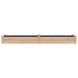 Garden Raised Bed with Liner 240x45x25 cm Solid Wood Fir 364295