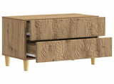 Bedside Table Artisan Oak 62 x 34.5 x 48 cm Engineered Wood 895014