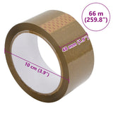 Packaging Tape 36 pcs Brown 48 mm x 66 m 4012393