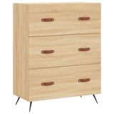 Chest of Drawers Sonoma Oak 69.5x34x90 cm Engineered Wood 827823