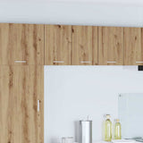 Hanging Cabinet 2 pcs Artisan Oak and White 30 x 31 x 40 cm 884129