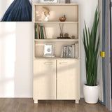 Highboard HAMAR Solid Wood Pine Honey Brown 3100930