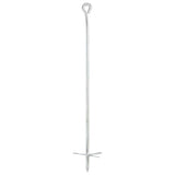 ZNTS Earth Anchors 10 pcs 10x60 cm Galvanised Metal 145503