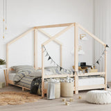 Kids Bed Frame 2x cm Solid Wood Pine 3200586