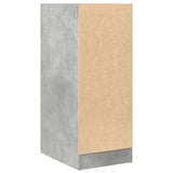Apothecary Cabinet Concrete Grey 30x41x77.5 cm Engineered Wood 855154
