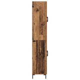 Highboard Old Wood 69.5 x 34 x 180 cm Engineered Wood 3415636