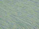 Outdoor Rug Turquoise Polypropylene 120 x 170 cm 340802