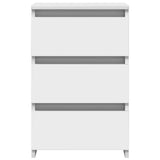 Bed Cabinets 2 pcs White 40x35x62.5 cm Engineered Wood 806212