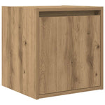 ZNTS Wall-Mounted Bedside Cabinets 2 pcs Artisan Oak 38x34x40 cm 861246