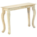 ZNTS Console Table 110x35x77 cm Solid Mango Wood 282858