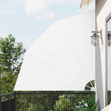 Balcony Privacy Screen 210 x 210 cm Polyester White 42000939