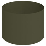 Garden Planter Olive Green 90 x 90 x 20 cm Cold-rolled Steel 873651