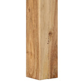 Coffee Table 80x80x40 cm Solid Acacia Wood 338031